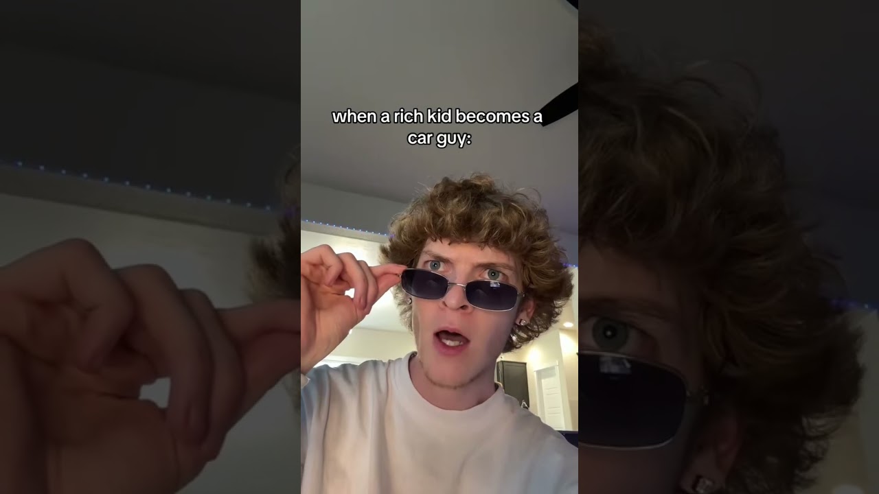 когда богатый ребенок становится автолюбителем 