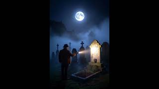 Cemetery Midnight Knocker: Grave Without Name Pounds from Below, Knows Listener.