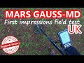 MARS GAUSS MD, FINDING SILVER metal detecting uk