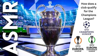 UEFA Champions League Coefficients Explained! [ASMR Football / Soccer] screenshot 3