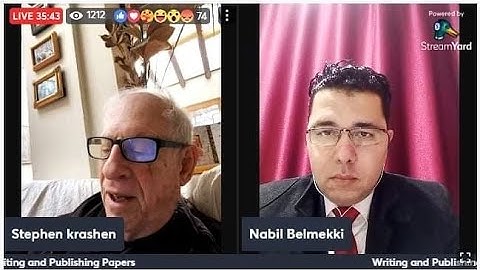 Stephen Krashen on: Writing and Publishing Papers