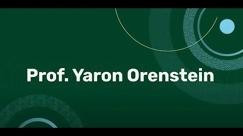 The Orenstein Lab machine and deep learning research in genomics at Bar-Ilan, Yaron Orenstein