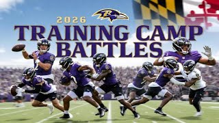 Ravens 2026 Training Camp Battles | NFL RB Top 10 | NBA | Delmarva Shorebirds | Orioles Report