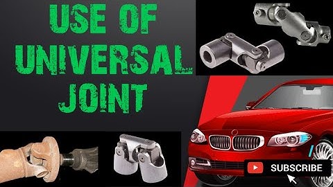 Use of Universal Joint | Unleashing the Power of Universal Joints | u-joint #universaljoint #engine