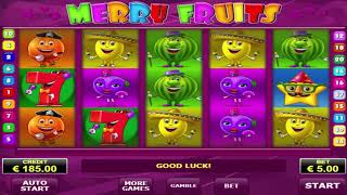 €5 Max Bet Game On Merry Fruits Slot Machine - Good Win screenshot 4