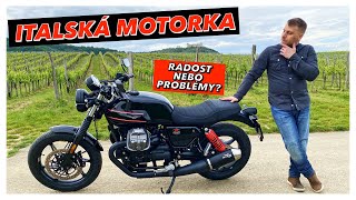 Italská motorka - radost nebo i problémy? MOTO GUZZI V7 Special Edition