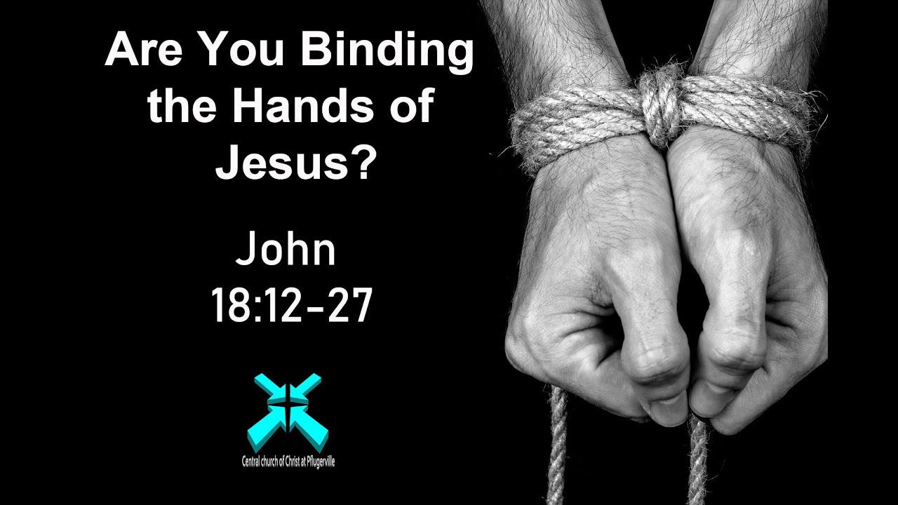 Christ Hands Rope
