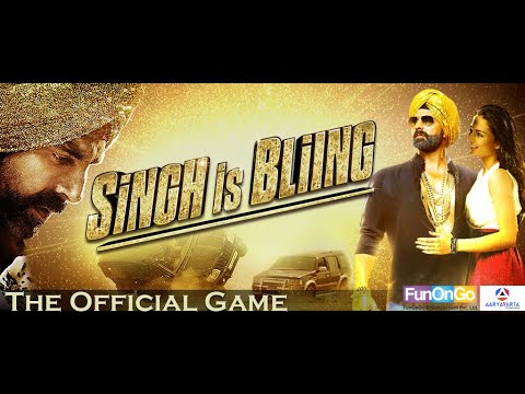 Singh is Bling Official movie Game | Akshay Kumar | Amy Jackson | Bollywood Video Game Android IOS - video from Aaryavarta Technologies