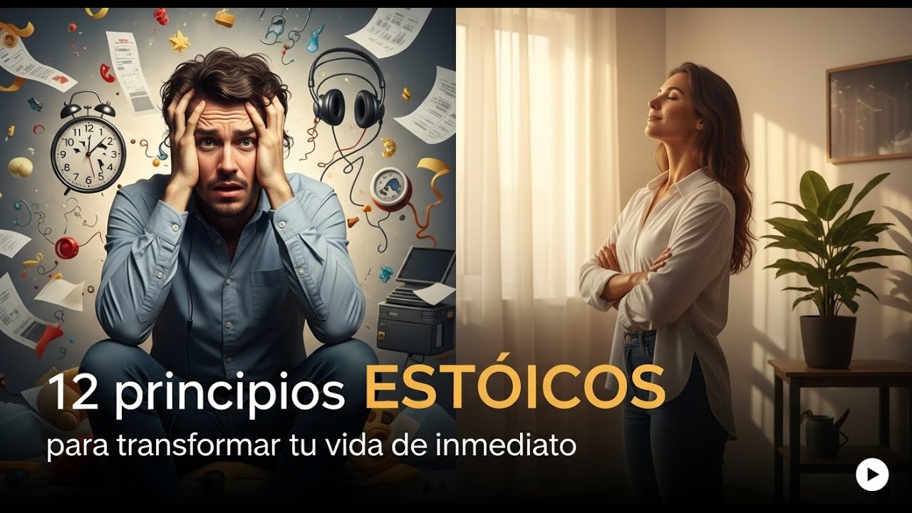 12 principios ESTOICOS para transformar tu vida de inmediato - YouTube