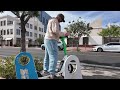 Middle of video