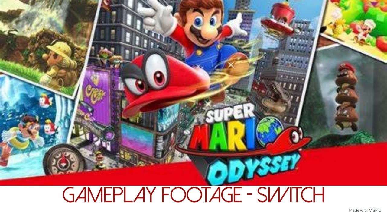 Super Mario Odyssey - Switch - Gameplay Footage - Part 1 - YouTube