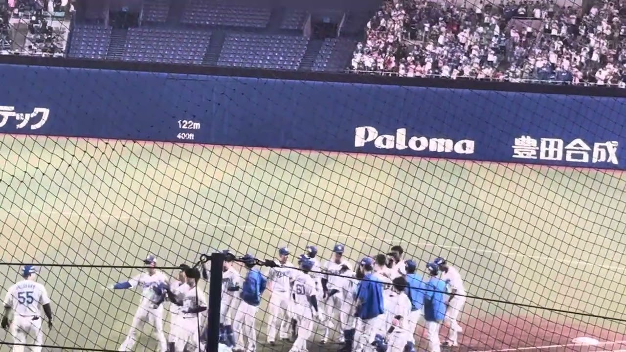 7月31日10回裏サヨナラの瞬間