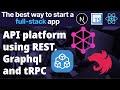 Overview of Different API platforms REST, Graphql and tRPC using Nest JS &amp; Express #09 #nestjs