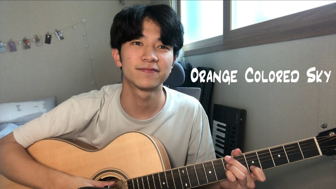 Orange colored sky josh song cover youtube