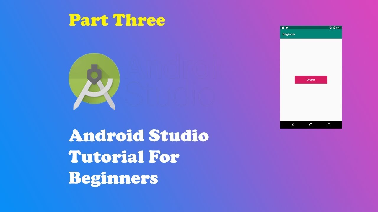 android studio tutorial windows