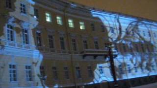Рождество-2010. Ярмарка. Лазерное шоу на Дворцовой Рождество-2010. Ярмарка. Лазерное шоу на Дворцовой