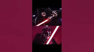 Darth Sidious Vs Luke Skywalker And Darth Vader