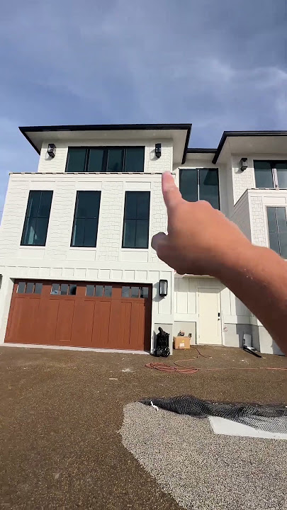 Epic Garage Door Makeover Time #HomeImprovement #DIY