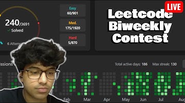 Leetcode Weekly Contest 475 | Live Attempt | Code Hidden until contest ends!