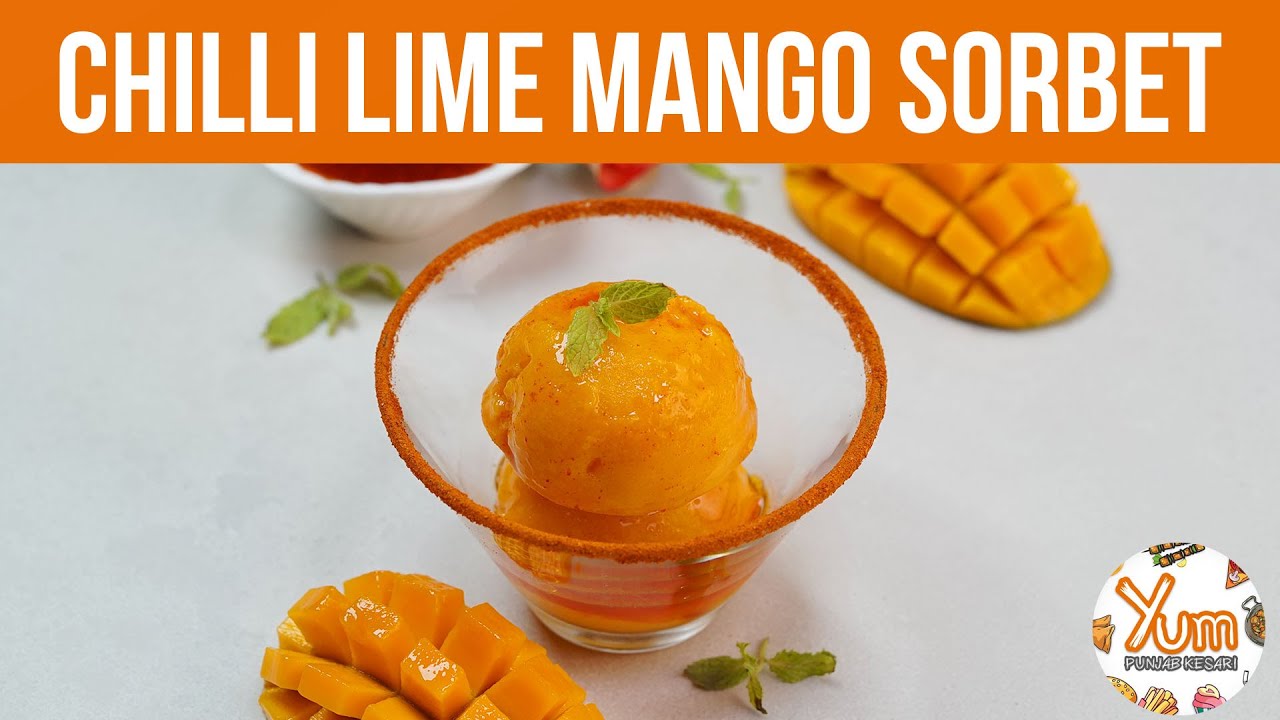 Chilli Lime Mango Sorbet