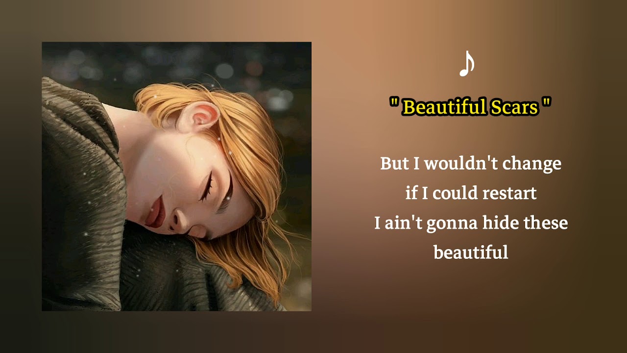 Beautiful Scars (Lyrics) - Kristel Fulgar