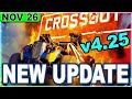Crossout Update 4.25 — Hidden Fixes That Change Everything! MVP Torpedo Nerfed & Big Balance Tweaks