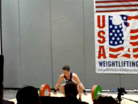 Amanda Hubbard Snatch 90kg - 2010 Arnold