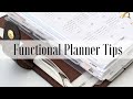 Tips for a More Functional Planner | Collab With Vienna Ortiz