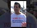 You Love his Shirt?🤔🇺🇲👍 #ChuckZito #Democrat #America #Comedy #Reaction