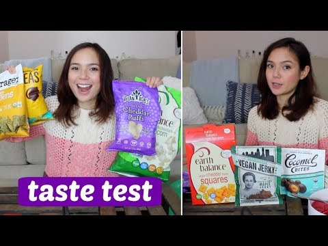 Taste Test  Vegan Cheese Snacks, Meatless Jerky, Chocolate amp More