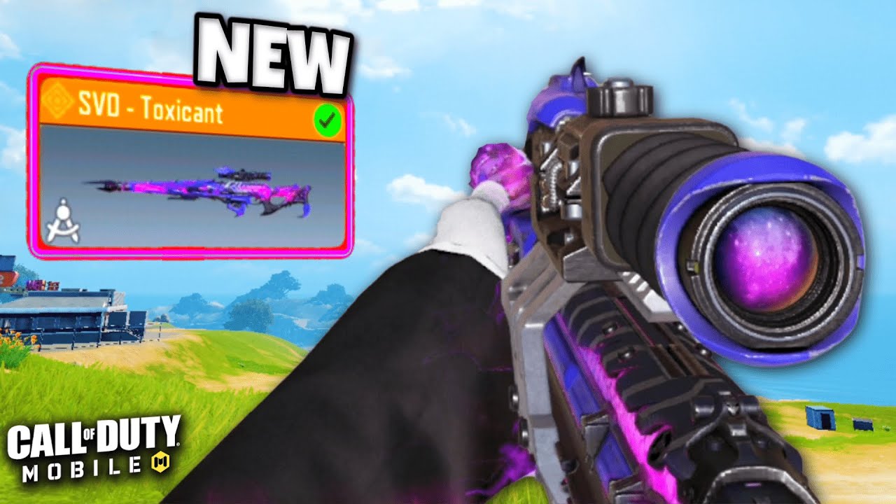 *NEW* LEGENDARY SVD - TOXICANT 😍| COD MOBILE | SOLO VS SQUADS