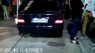 Fabi's Mercedes @ Tuning Night Gollhofen 2014