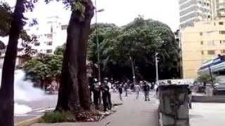 Represión brutal en El Paraiso 19 de Mayo