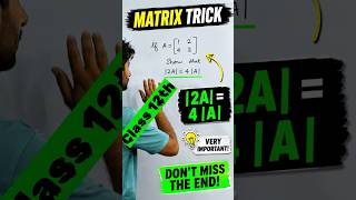 ka Determinant Kaise Nikale? 😱 99% Students Galat Karte Hain! Class 12 Math