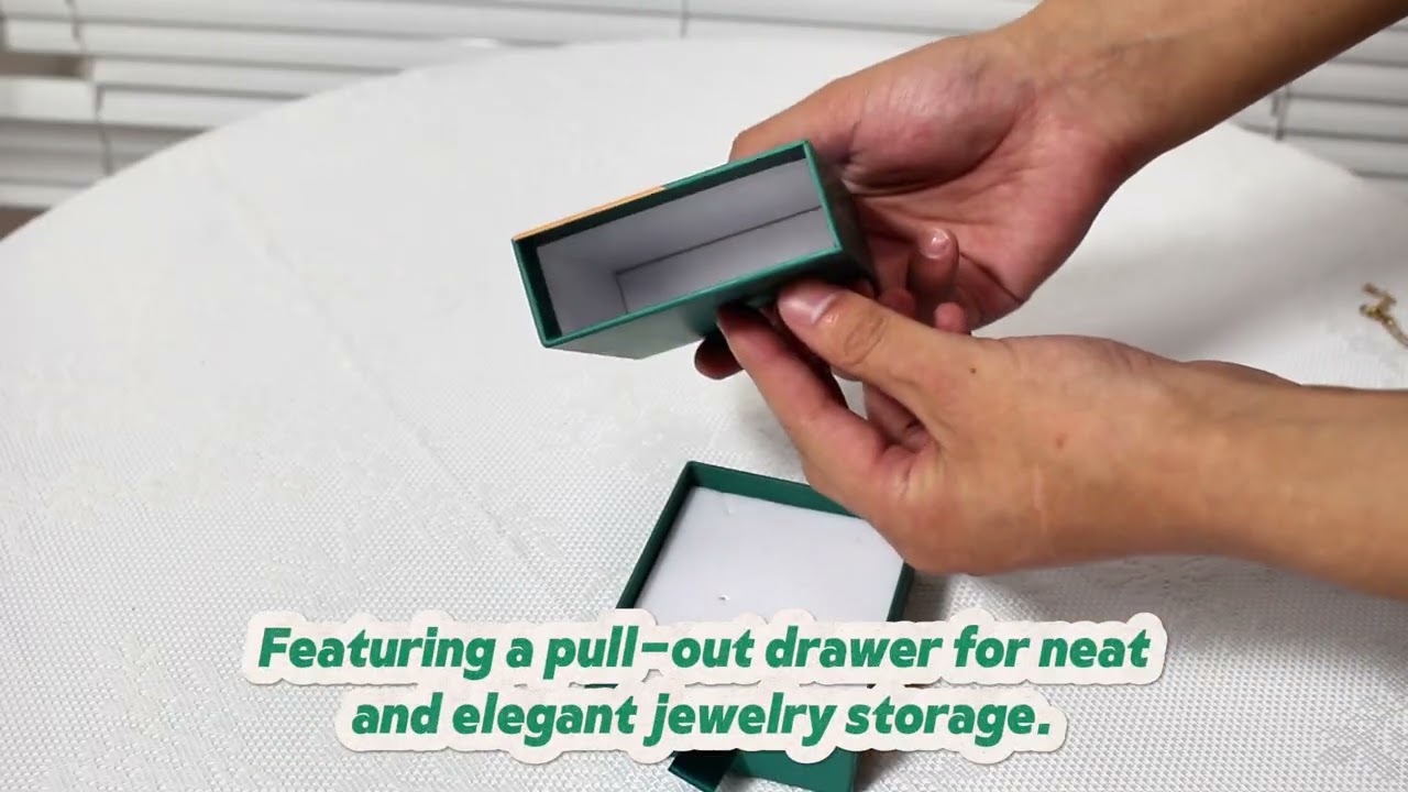 CF Luxury Rigid Drawer Jewelry Box Packaging