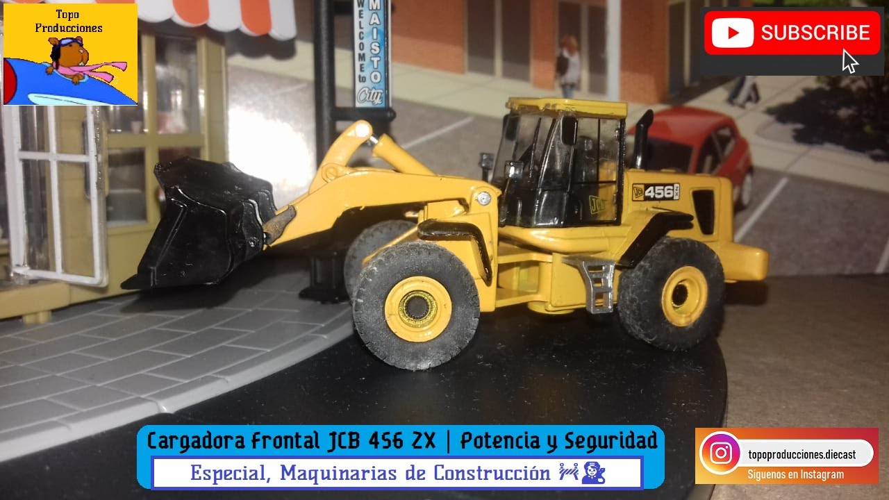 Cargadora Frontal JCB 456 ZX | Potencia y Seguridad, Especial