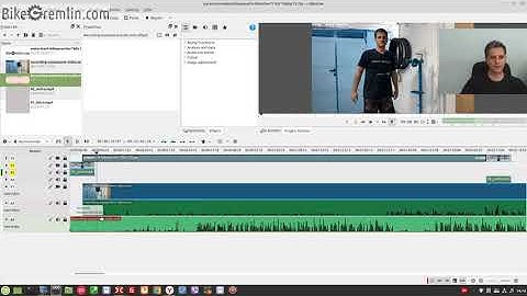 Synchronizing audio with video using Kdenlive