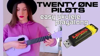 LEVEL OF CONCERN EASY UKULELE PLAYALONG TUTORIAL & COVER with Fingerstyle Tabs // TWENTY ONE PILOTS