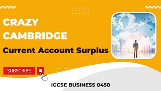 Cambridge IGCSE Business 0450 - Current Account Surplus