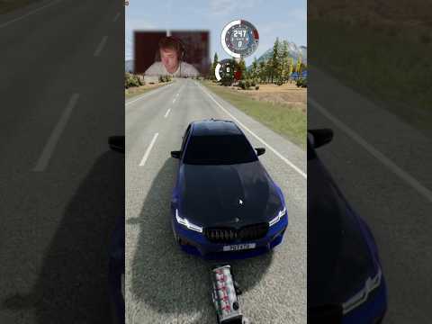 BeamNg Drive на Дороге Валяется Двигатель а Мы на BMW на Стейдж 2