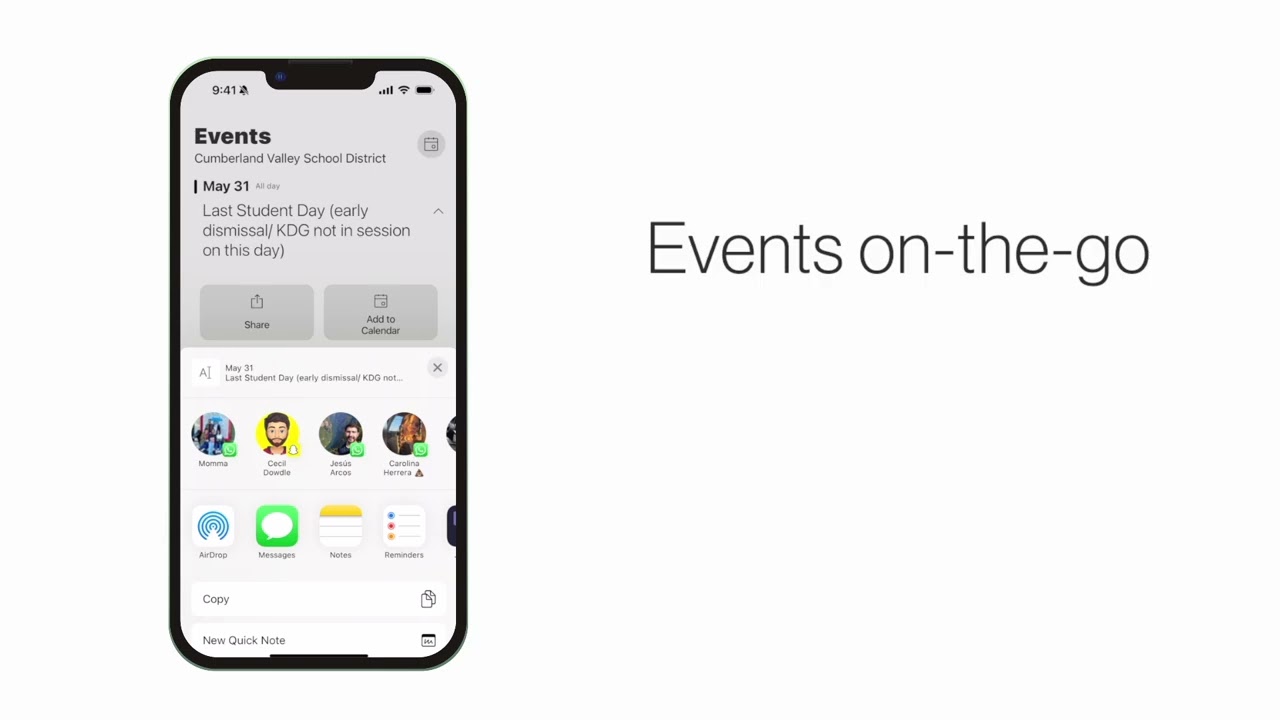 Announcing the new CV Schools App!