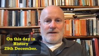 On this day in history 29th December.  Booktube.