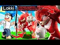 DIVENTO da LOKKI a KNUCKLES della SERIE su SONIC SPEED SIMULATOR su ROBLOX ITA!!