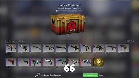 Opening one CSGO case every day until I get a knife #66