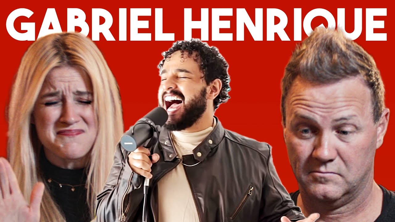 Vocal Coaches React to: Gabriel Henrique | Earth Song 