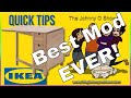 QT. #3 IKEA | Adding Wheels to the NORDEN Gateleg Table