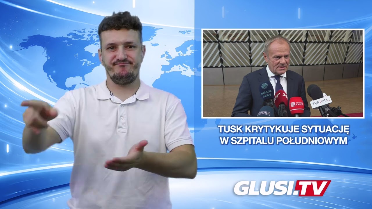 Tusk krytykuje sytuację w Szpitalu Południowym