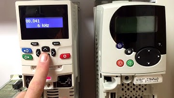 Control Techniques   Unidrive SP to Unidrive M Transfer parameters via Smart Card 720p 30fps H264 19