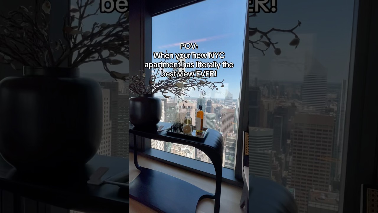 66th Floor NYC Apartment Overlooking Central Park!