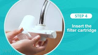How to Install IVO Faucet Mounted Water Purifier